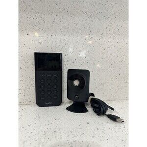 SimpliSafe Security System Keypad SSKP3 and Camera SSCM1 2pc Bundle in Black